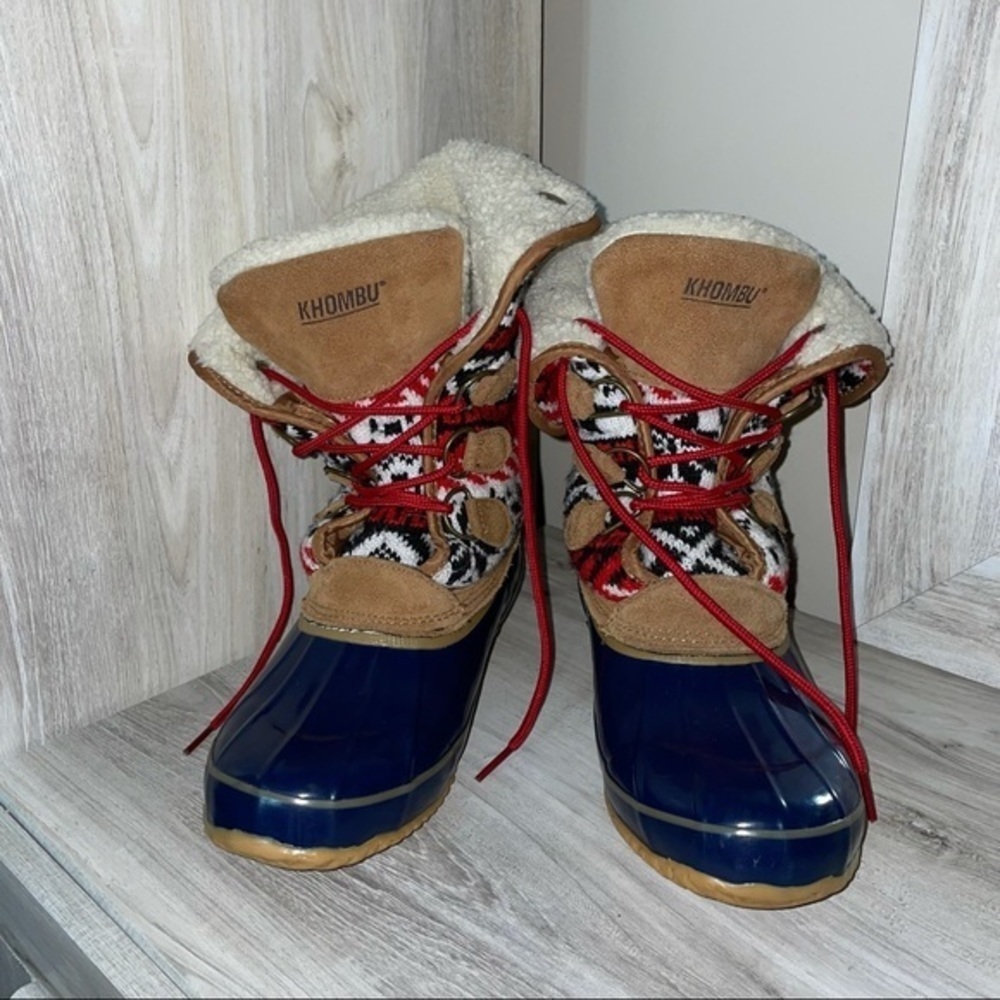 50 Khombu Maya Cold Weather Faux-Fur Boots - Picture 4 of 8
